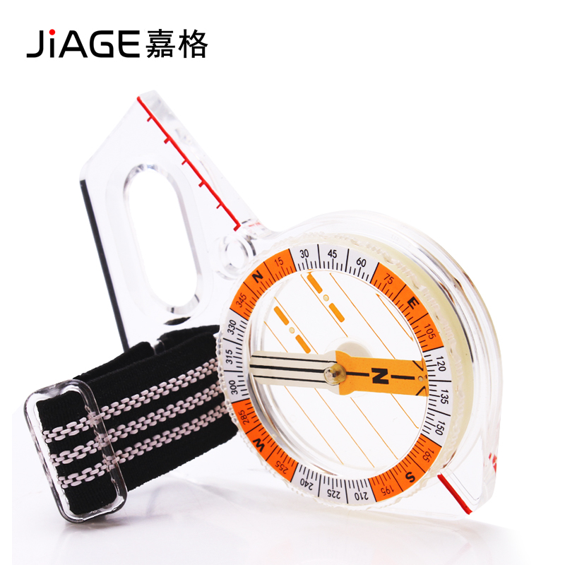 Jager quick size student orienteering drawing left thumb type finger North compass compass steady