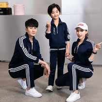 Autumn Winter Table Tennis Suit Suit Men And Womens Long Sleeve Long Pants Track And Field Badminton Suit Children Training Sportswear Jacket