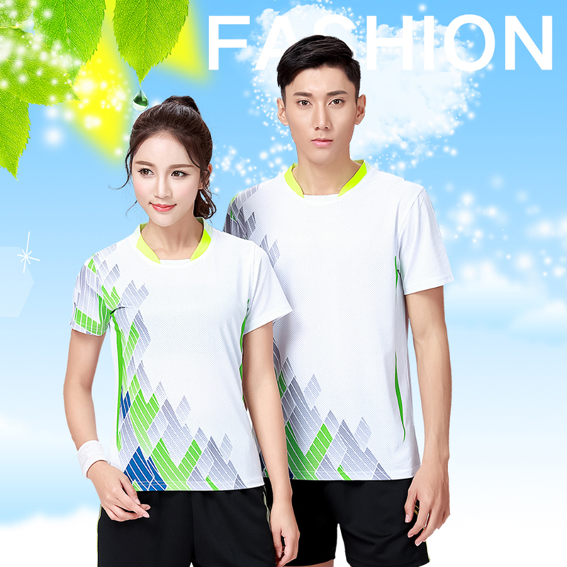 New table tennis clothing men and women short sleeve suit customized table tennis badminton tug-of-war sports clothes competition jersey