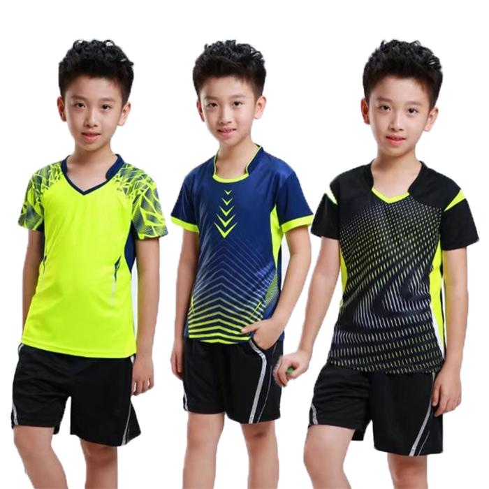 New products Children's table tennis suit shorts for men and women CUHK children's summer sports training for elementary school students badminton