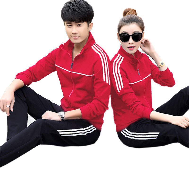 Spring and autumn long-sleeved air volleyball suit jacket Men's and women's sports sets shuttlecock suit sweater quick-drying volleyball suit competition uniform