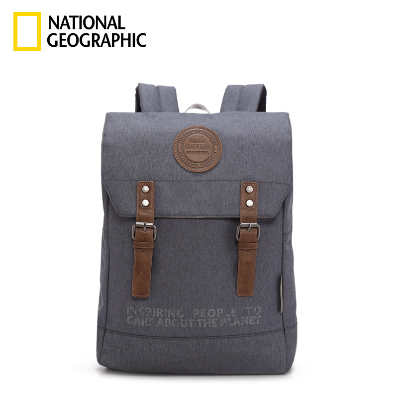 National Geographic Backpack Backpack Computer High School Junior Student Bag Tide