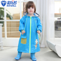 Baby raincoat primary school students kindergarten school children men and women children long full body waterproof children cloak poncho