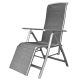 Linya Folding Recliner ອາຫານທ່ຽງ Break Folding Chair Outdoor Portable Balcony Nap Aluminum Alloy Leisure Home Backrest Chair