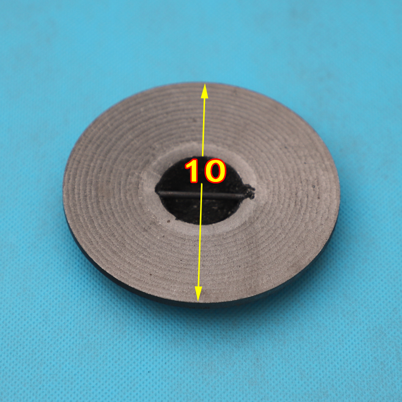 Three sets of roasting stove accessories of small lid cast iron gasification back wind furnace accessories sealing cover resistant iron thickness