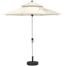 Outdoor beach umbrella Courtyard Umbrella Terrace Garden Outdoor Open Air Commercial Pendulum stall Cafeteria Leisure beach midpost umbrella