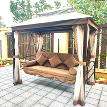 Outdoor Patio Swing-swing Rocking Bed Garden Rocking Chair Iron Art Balcony Outdoor Rome Autumn Eurostyle Terrace Hammock Hanging Chair