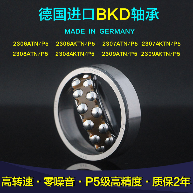 Germany BKD imported bearings 2309 2310 2311 2312 2313 2314 2315 2316 2317K