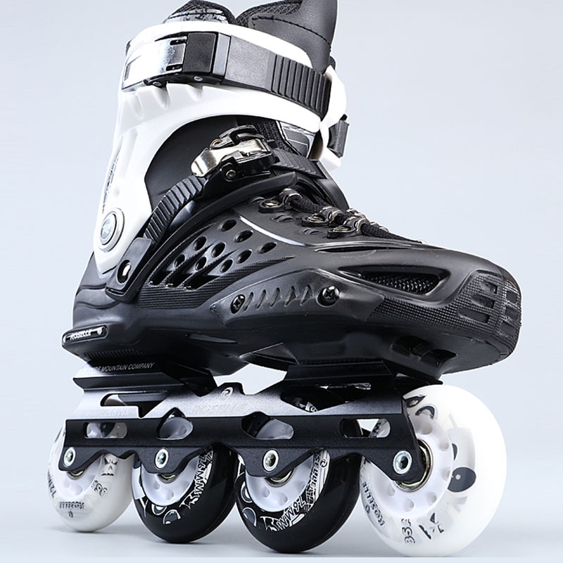 Luoshen roller skates adult inline roller skates roller skates skates flash fancy shoes flat flower shoes roller shoes