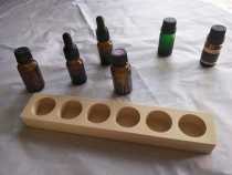 Store celebration special single-layer essential oil display rack doTERRA storage box 6-compartment essential oil storage wooden rack can be customized