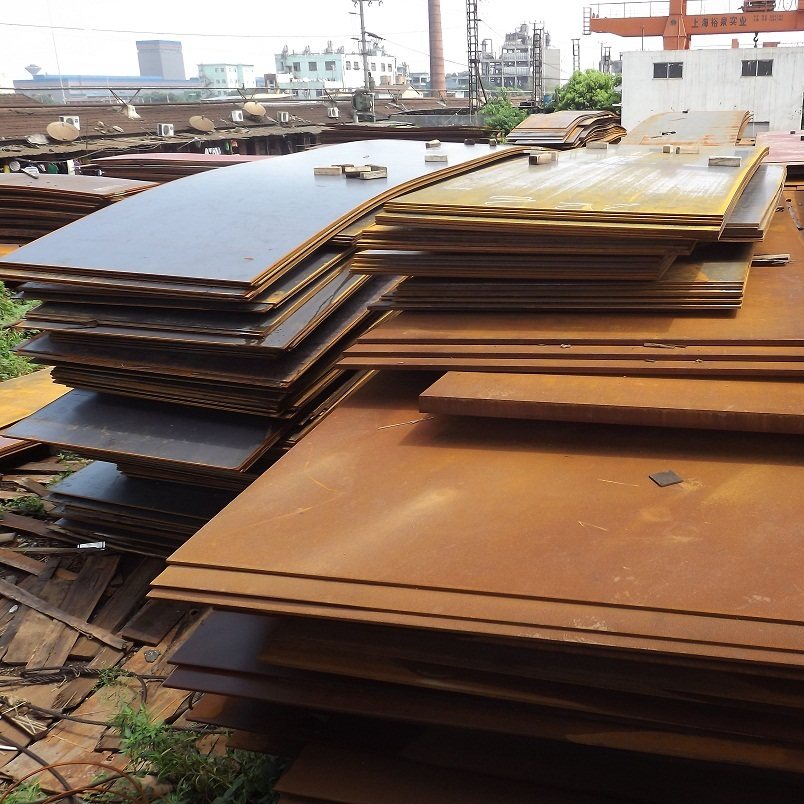 Rust steel sheet curtain wall landscaping engineering weather resistant steel for metal rust plate rusted steel sheet curtain wall