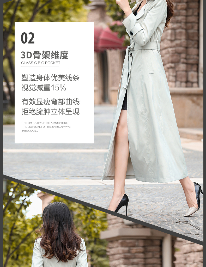 Trench pour femme en Polyester - Ref 3227827 Image 11