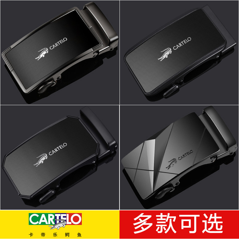 Caravan avocado leather head for men's automatic buckle upscale buckle head alloy trouser belt buckle 3 5cm khead accessories 4-Taobao