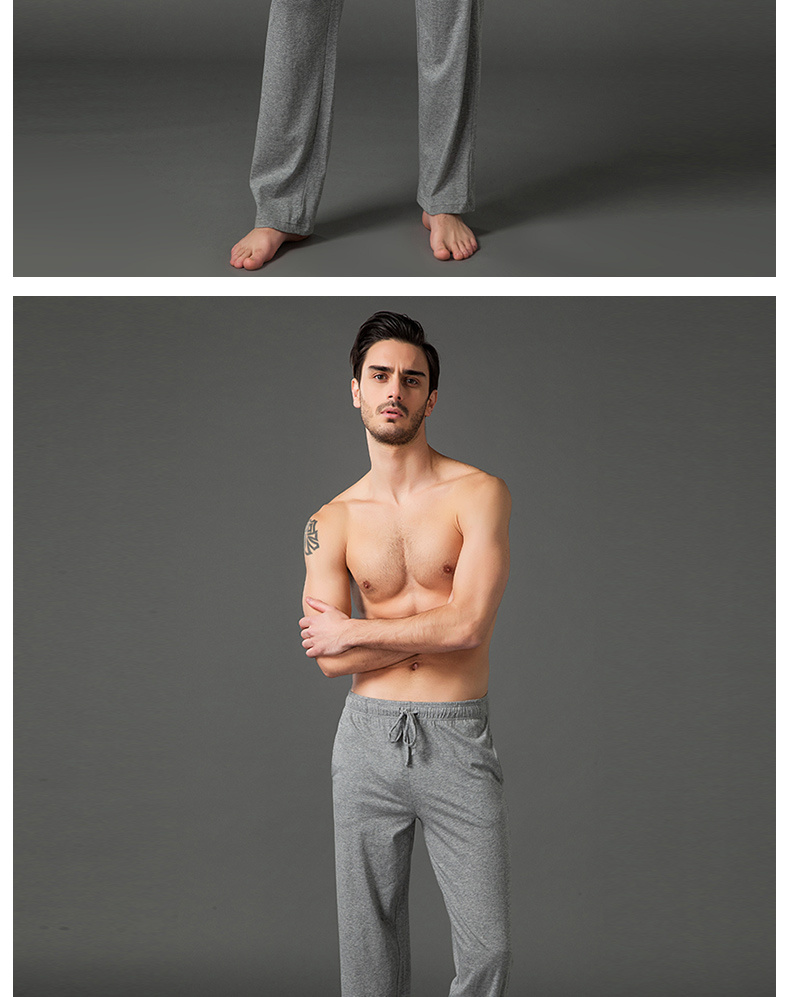 Feiyun Knight cotton nhà quần pyjama nam quần thường quần quần yoga lỏng lẻo chạy điều hòa không khí mồ hôi quần kaki nữ
