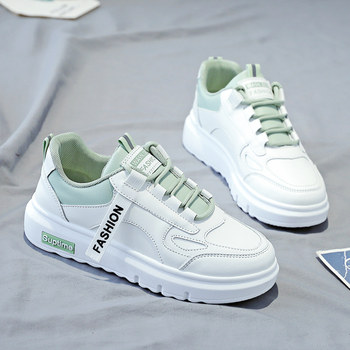 2025 New Autumn Versatile White Sneakers for Women, Casual Sports Shoes, Women's Sneakers, Trendy Spring and Autumn Niche Shoes