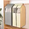 Clothes dust cover Transparent hanging household three-dimensional clothing dust bag Clothing cover dust cover Non-woven large clothing cover