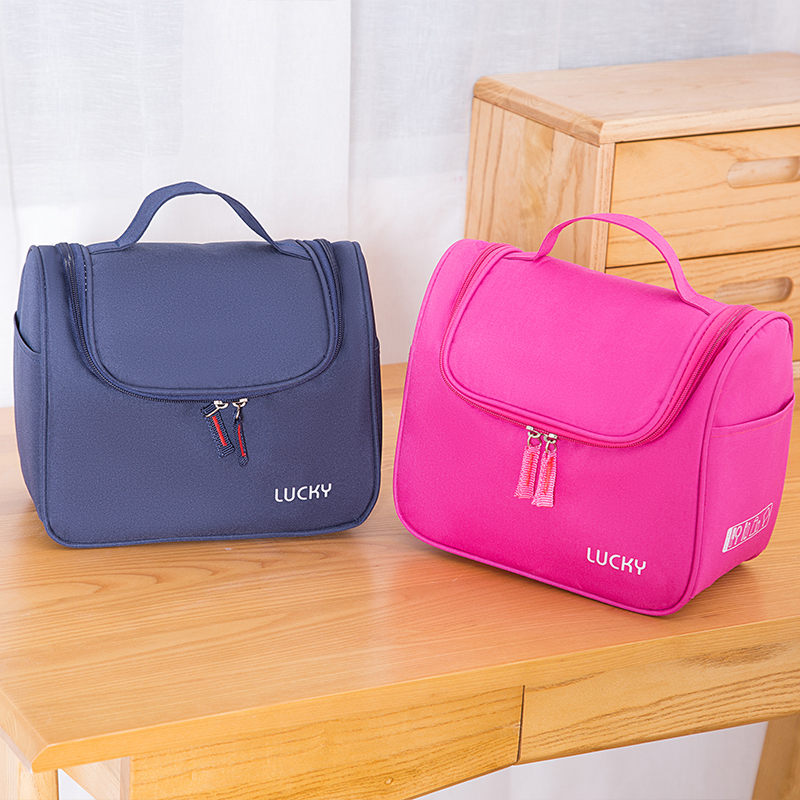 Travel Wash Toiletries Woman Waterproof Large Capacity Portable South Korea Cornetto Function Brief Containing Bag Hand Makeup Bag