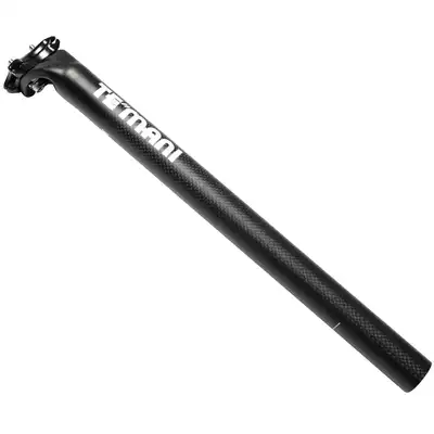 TEMANI full carbon fiber mountain bike road bike rear floating aluminum joint seat pole