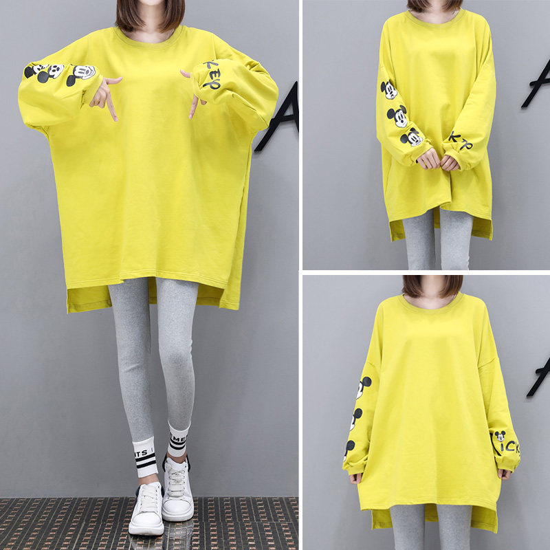 Pregnant women Spring loaded with fashion models 2022 spring new clothes pure cotton blouses net red suit out of two sets