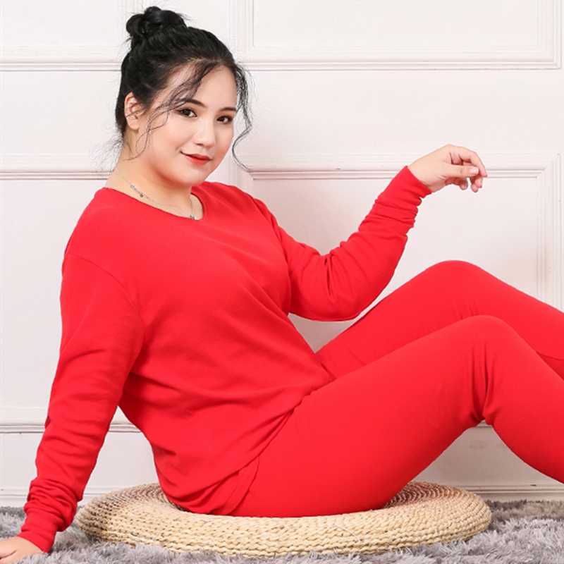 【恒源祥】胖妹妹秋衣秋裤纯棉套装