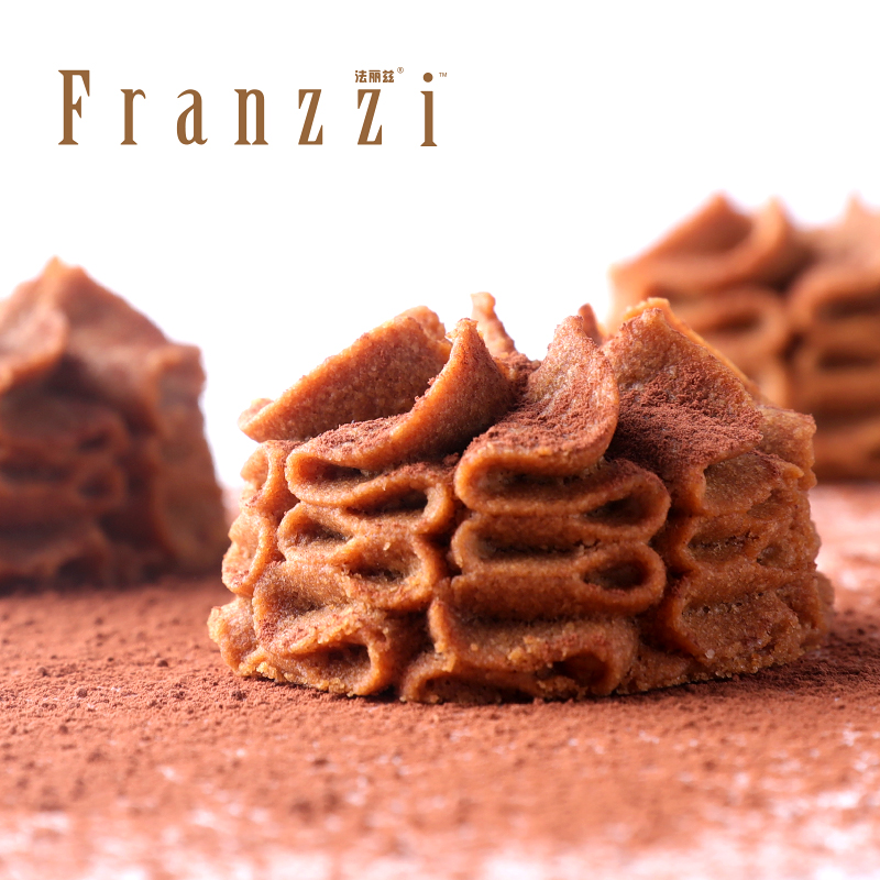 【拍3件】法丽兹手工雪沙小花曲奇饼干