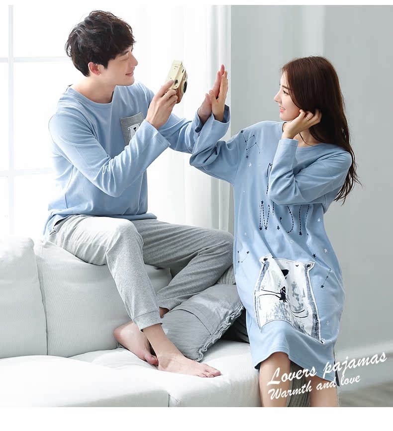 Pyjama mixte en Coton à manches longues - Ref 3005040 Image 6