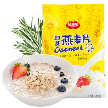 福事多澳洲高纤维蛋白即食燕麦1200g