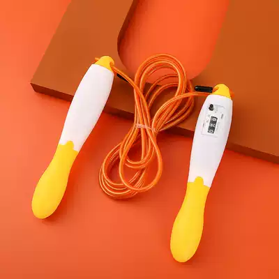 Counting skipping students in high school entrance examination Sports standard training adult fitness counter electronic wire rope skipping rope