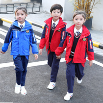 New kindergarten garden clothes Autumn and winter clothes Childrens class clothes Primary school uniforms velvet thickened three-in-one stormtrooper
