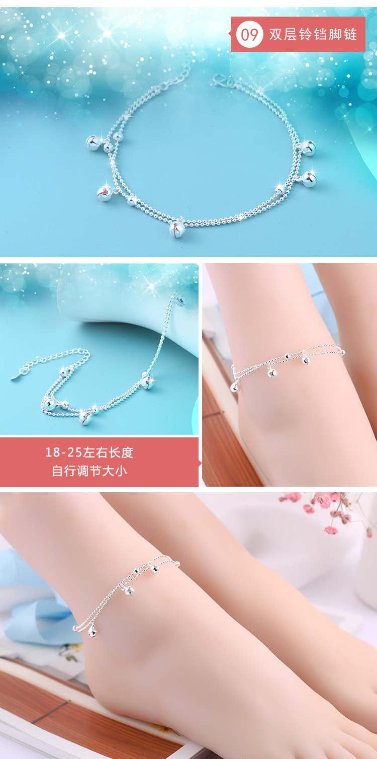 Chaine de cheville Femme OTHER   en Argenterie - Ref 3102140 Image 17