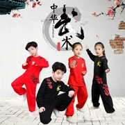 Quần áo cotton võ thuật quần áo dài tay đào tạo quần áo Taiji quần áo võ thuật đào tạo quần áo võ thuật hơn quần áo biểu diễn quần áo