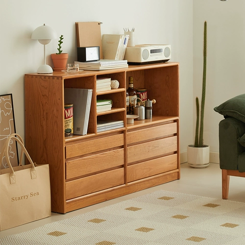 Современный и минималистичный книжный шкаф из натурального дерева, система хранения, дубовый стенд