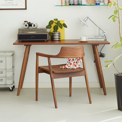 Современный минималистский сплошной древесина, наклонный стул, скандир