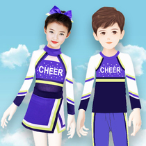 Mermaida Childrens Competition Flower Ball cheerleading équipe Conserve Campus Games to perform womens cheerleading performance costumes