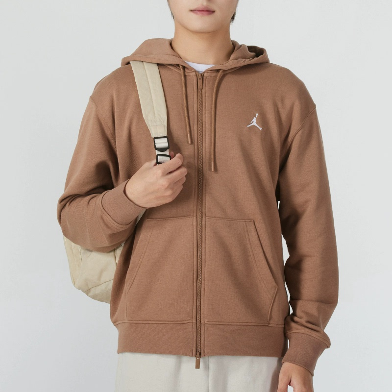 Authentic Nike Men's Casual Sportswear Hooded Terry Cardigan Jacket Fv7292-223-010-091-050 Authentic Nike Men's Casual Sportswear Hooded Terry Cardigan Jacket Fv7292-223-010-091-050