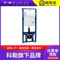 Thailand Kali hidden embedded wall-mounted toilet floating toilet Hidden water tank in-wall 12473T