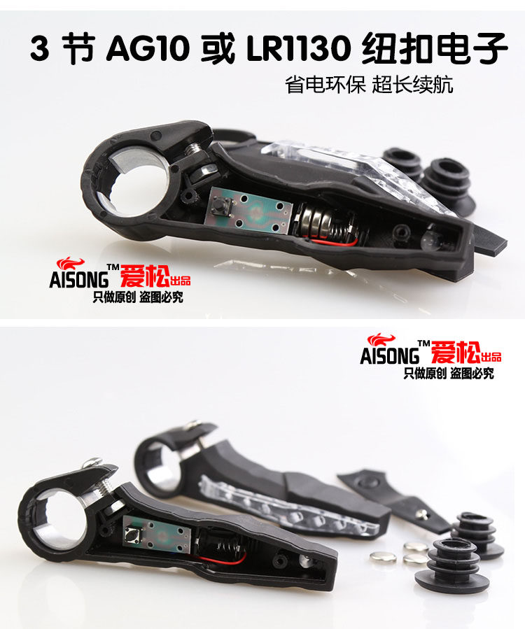 Poignées de vélo AISONG - Ref 2335236 Image 10