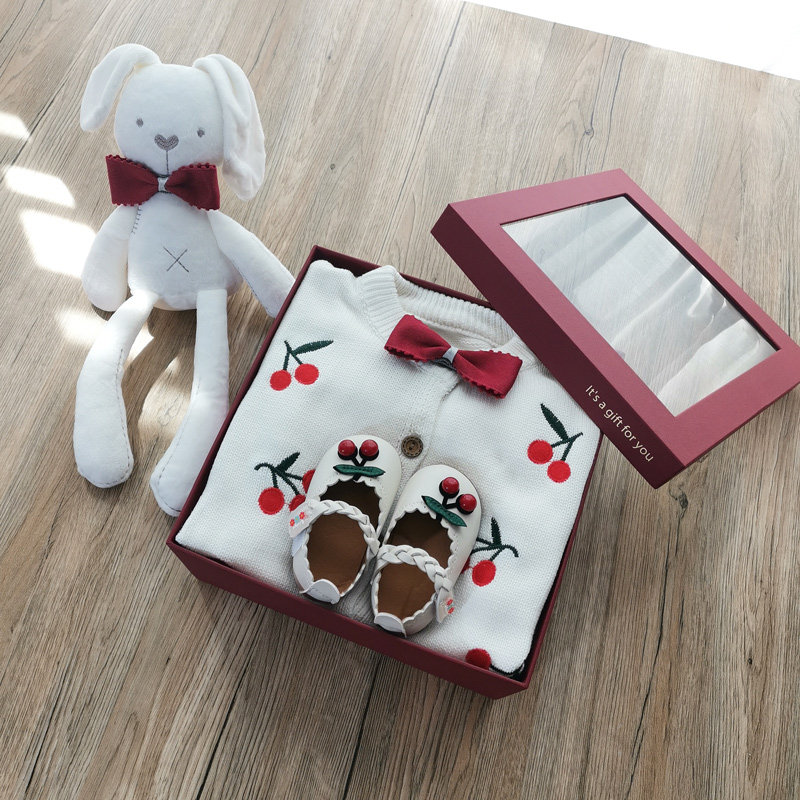 Christmas baby clothes gift box set child hundred days one year old to send newborn baby girl full moon gift practical
