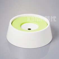 Korea imported Yogi pet dog drink water bowl anti-shattered beard cat drink water basin 600ml