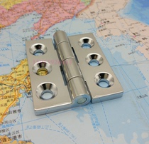 CL233-1 Countersunk hole hinge six-hole zinc alloy hinge mechanical electric cabinet equipment box hinge 65*56