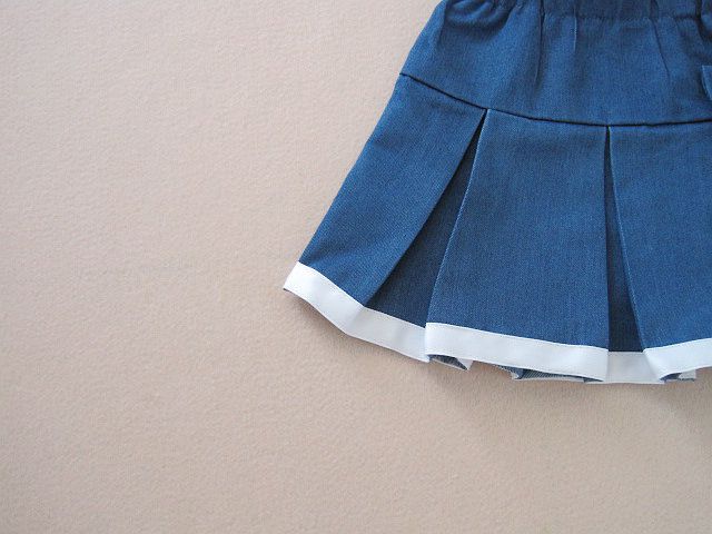 Jupe pour fille en toile - Ref 2052827 Image 11