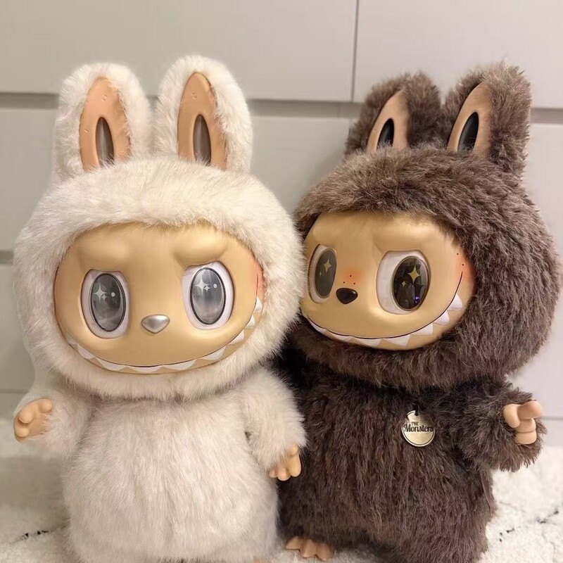 Labubu Zimomo Grand Leader Labubu Archangel Vinyl Plush Doll Toy Figure Gift Large Doll