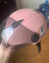 Electric motorcycle helmet Harley men and women four seasons universal summer sunscreen lightweight battery car hard hat half helmet