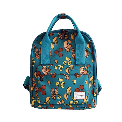 京兔 Брендовый рюкзак, водонепроницаемый милый маленький ранец, сумка через плечо для матери и ребенка для выхода на улицу, в корейском стиле