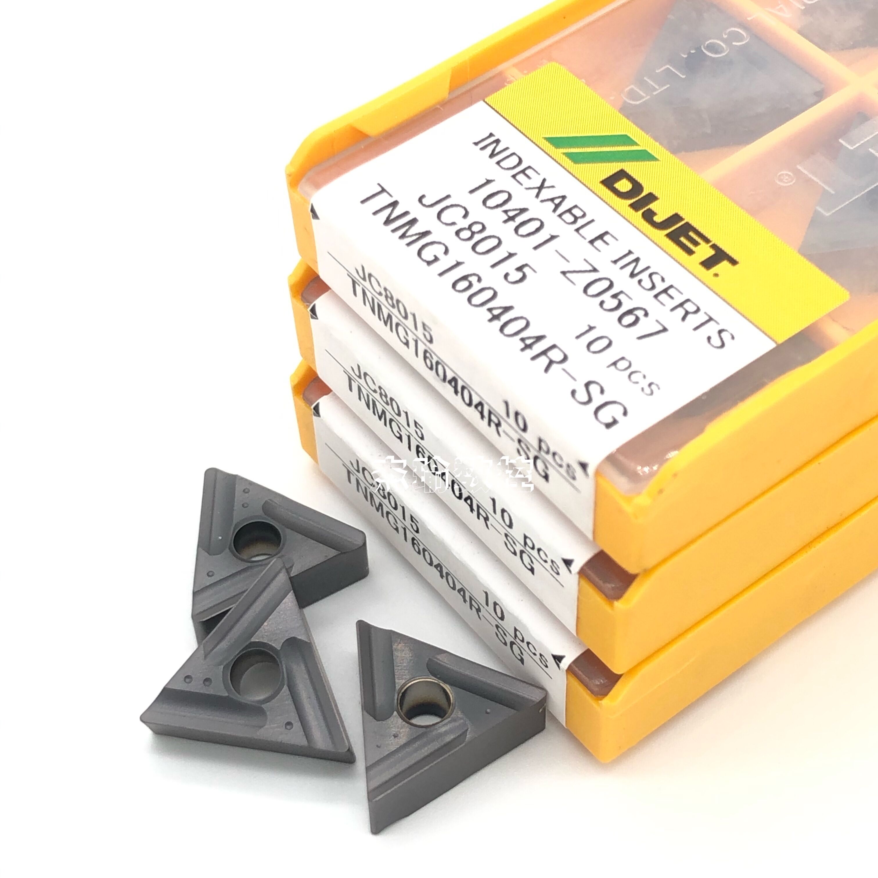 Japan Dajie Numerical Control Blade triangular slotted blade TNMG160404 08R L-SG JC8015 stainless steel