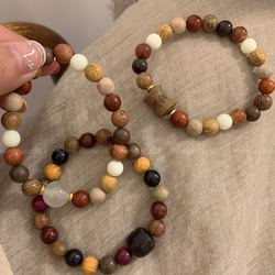 duobaozhu 팔찌 새로운 중국어 스타일 6 단어 속담 고대 스타일 Zen Rosary