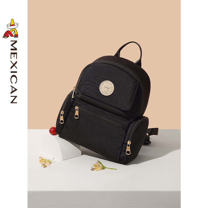 Scarecrow backpack women's 2022 new fashion women's Korean version of high school Oxford cloth backpack all-match canvas women's schoolbag