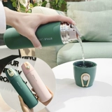 Стакан, креативная трендовая вместительная и большая портативная чайная чашка, простой и элегантный дизайн