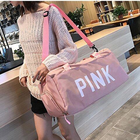 Travel bag women's hand luggage bag large capacity Korean version lightweight dry and wet separation short-distance men's sports bag fitness bag trendy