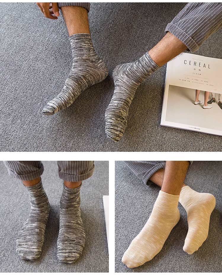Vớ nam ống vớ nam mùa hè cotton mỏng vớ thủy triều bốn mùa khử mùi thấm mồ hôi cotton vớ vớ bóng rổ vớ vớ dài